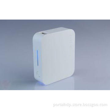 Pure White Portable External Battery Power Bank 4000mAh